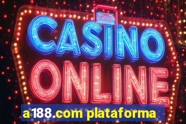 a188.com plataforma